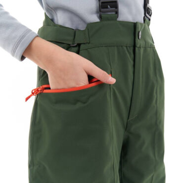 Dragonfly Штаны утепленные GRAVITY for Teen Dark Khaki - Green 2023 - миниатюра 8