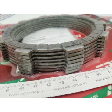 TRW FRICTION PLATES SET MCC 118 7 комплект фрикционных дисков сцепления XL600 XR400SM DR250 // LS 10045022 - миниатюра 2
