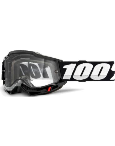 Очки 100% Accuri 2 enduro goggle black, прозрачная линза