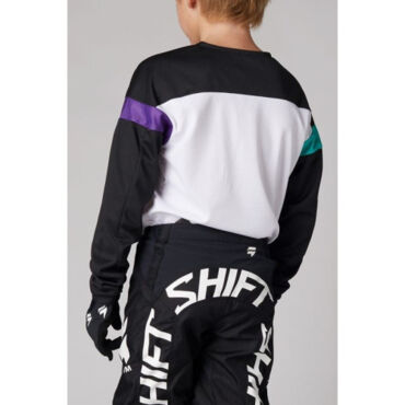 Подростковая джерси SHIFT White Label Ultra Youth (White Ultraviolet) - миниатюра 2