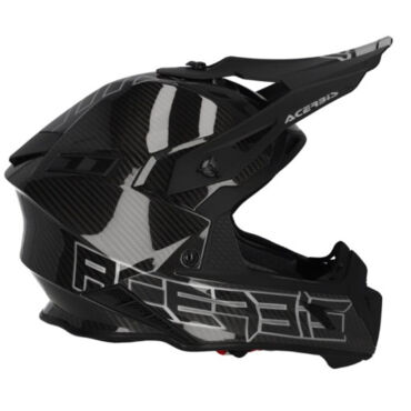 Acerbis Шлем Steel Carbon 22 06 Black Grey - миниатюра 4