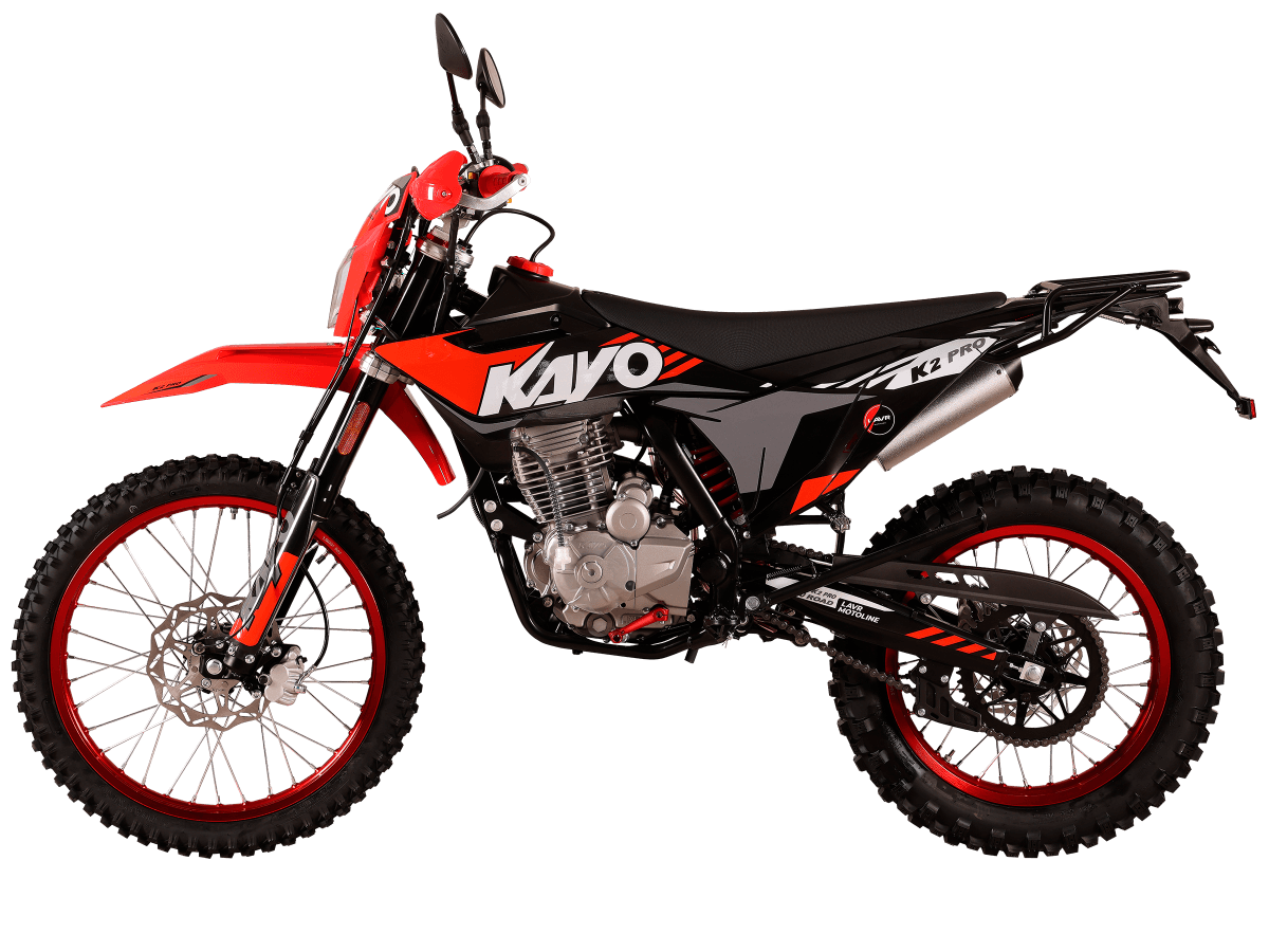 Мотоцикл KAYO K2 PRO 300 ROAD (4T PR300 PRO 21 18 2026) ПТС - фото 6