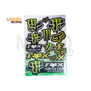 Наклейки набор Monster Energy (D6004) - миниатюра 1