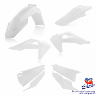 ACERBIS plastik kit Husqvarna White 22 комплект пластика ( белый ) TE FE 20 23  // 0024052.553.022 - миниатюра 1