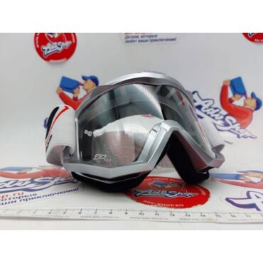 Progrip Atzaki 3201 120 ( очки ) маска серая с защитой от царапин с прозрачной линзой 3213 // PZ3201AG - миниатюра 3