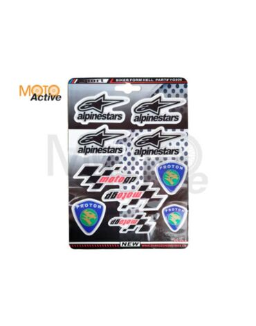 Наклейки набор ALPINESTARS YG026