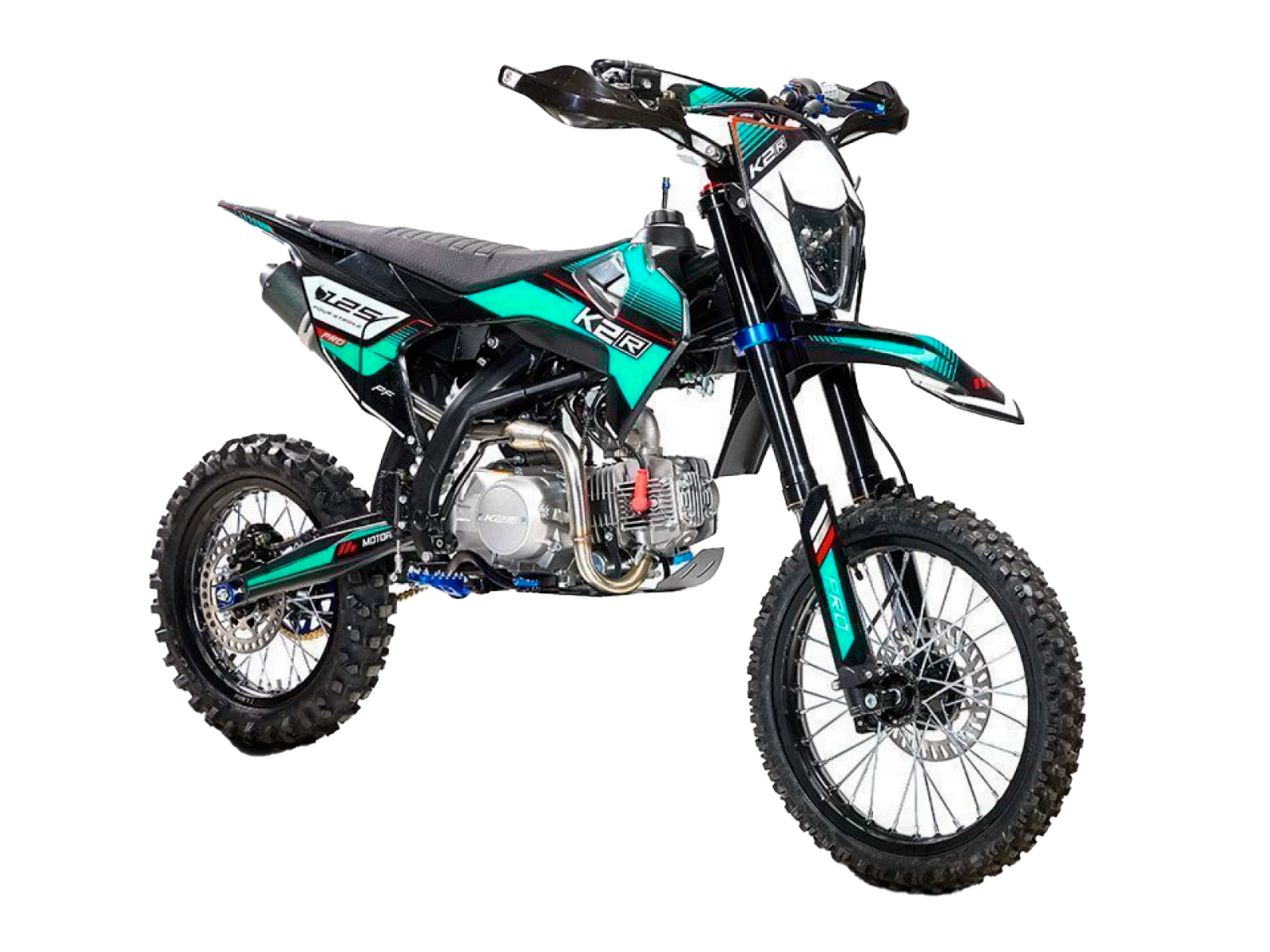 Питбайк K2R PF 125 PRO (Green Black) - фото 1