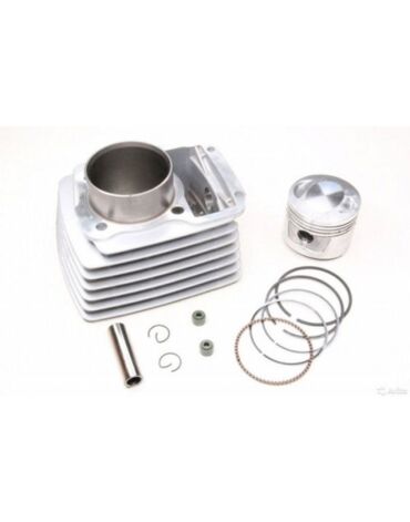 Цилиндро поршневая группа 4T двиг. CG150 d 62, p 15 высокий поршень (тефлон) SM PARTS