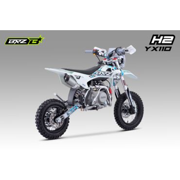 Питбайк BRZ H2 YX110 12 10 (полуавтомат, электростартер) - миниатюра 7