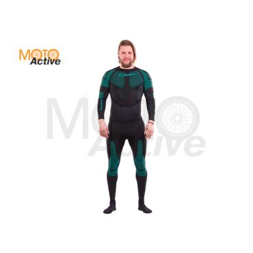 Термофутболка DF 3DThermo Green с длинный рукавом - миниатюра 5