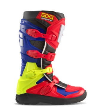 Gaerne Мотоботы GX1 Evo Red Blue Black Yellow - миниатюра 9