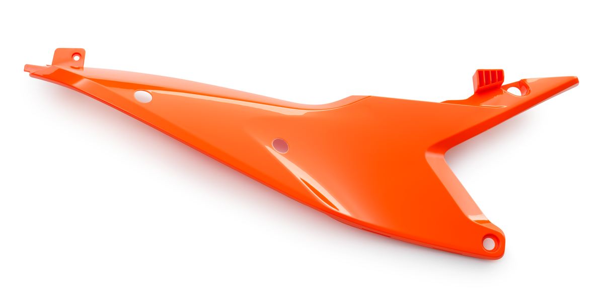 Боковина воздушного фильтра правая оранжевая KTM SX SX F 23- / EXC EXC F 24- - фото 1