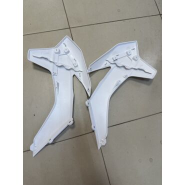 Обтекатели бака Белый (Пара)  Zuum Kayo K6 KTM 2013 2016 Racer SR X2 Cross X2 - миниатюра 2