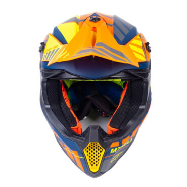 MT Шлем MX802 Falcon Energy B3 matt yellow - миниатюра 5