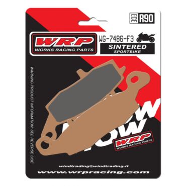 Тормозные колодки WRP WG 7486 F3 (LMP486 SR) - миниатюра 1