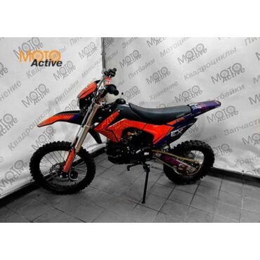 Питбайк BSE EX125 17 14 Blue Orange Ant (040) - миниатюра 10