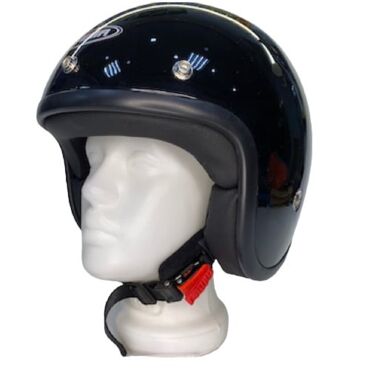 YAMAPA Шлем открытый YM 629 черный глянец - миниатюра 4