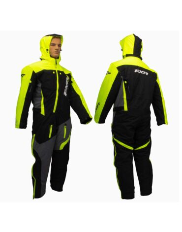Комбинезон для снегохода FXR #1 lemon green (текстиль)
