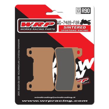 Тормозные колодки WRP WG 7409 F0R (LMP409 SRR / LMP409 STR / FDB2181 / FDB2205 / FA390) - миниатюра 1