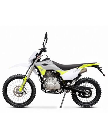 Мотоцикл кроссовый Regulmoto LFA 200 с ПТС (белый/ серый)