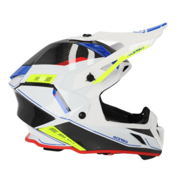 Acerbis Шлем STEEL CARBON 22 06 White Black - миниатюра 5