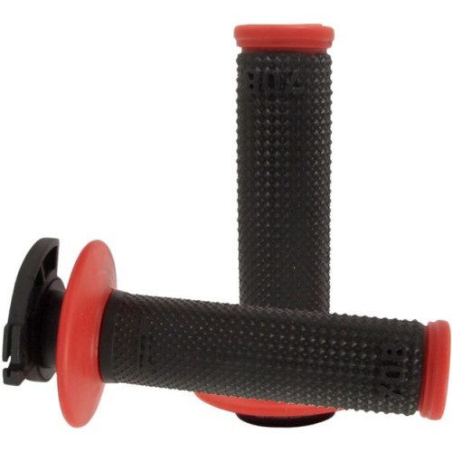 Грипсы кросс Progrip 708 149 черно красные +7 различных крепежей тросика