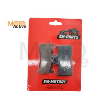 Колодки дискового тормоза ATV все модели СF Moto (задн.) FA 344 SM PARTS - миниатюра 1