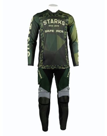 Мотоджерси STARKS Enduro PRO 2.0 Forest, hacks (M, Взрослая  Кросс эндуро)