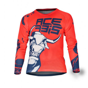 Acerbis Джерси детское MX J Windy Three Kid Vent Red Blue - миниатюра 2