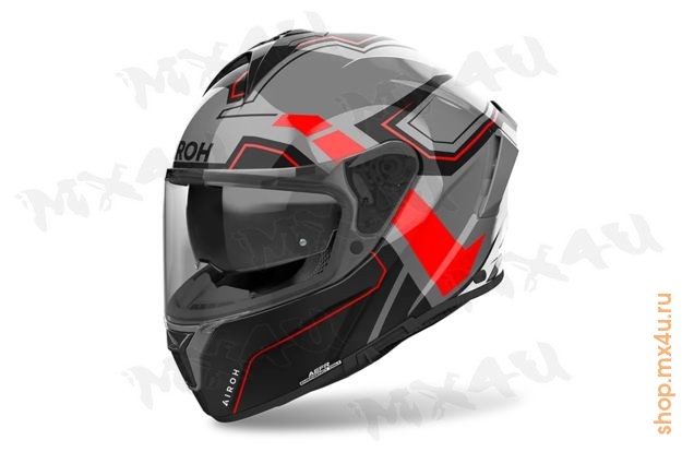 Дорожный шлем Spark 2 Dart Red Gloss - фото 1