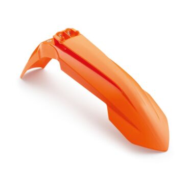 Крыло переднее оранжевое KTM SX, SX F 16 22 / EXC, EXC F 17 23 - миниатюра 1
