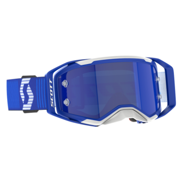 Scott Очки Prospect 2.0 blue white blue chrome works - миниатюра 3