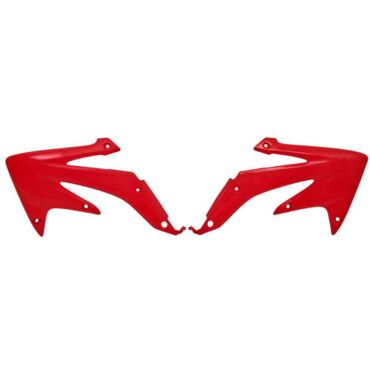 Боковины радиатора красные Honda CRF450X 08 17  - миниатюра 1
