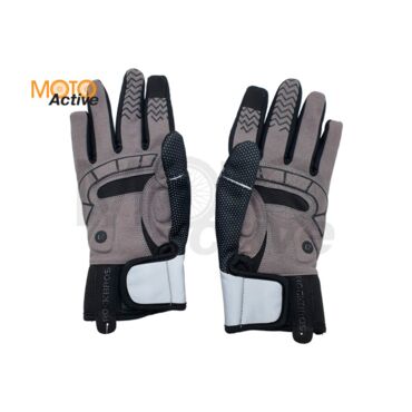 Перчатки зимние (с подогревом) Rockbros S173 1 Black Gray - миниатюра 4