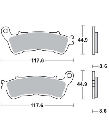 Колодки 910CM55, Braking