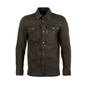 Моторубашка EF56 FIGHTER EVO CORDURA DENIM Хаки - миниатюра 4