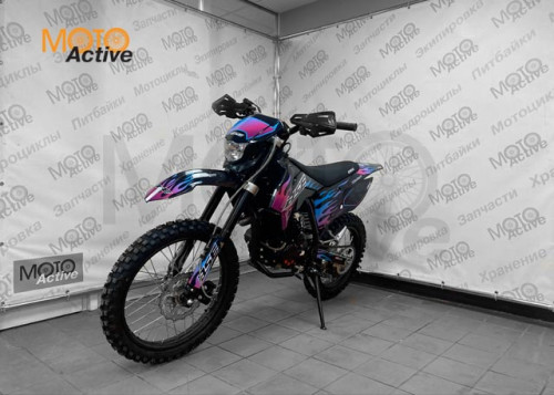 Эндуро / кроссовый мотоцикл BSE Z1 150e 19 16 HotRod Blue - фото 11
