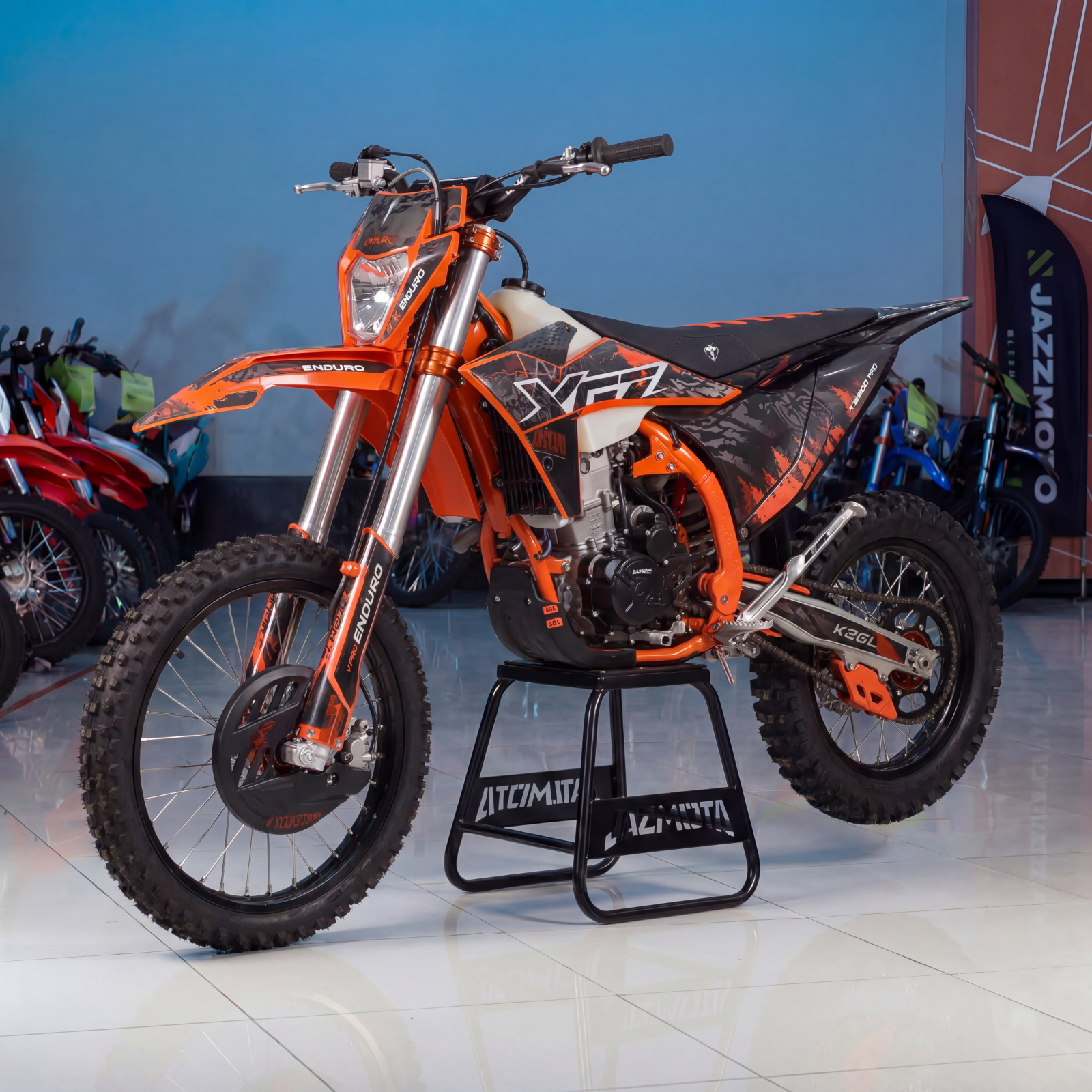 Мотоцикл кроссовый XGZ K26L YBS300PRO 21 18