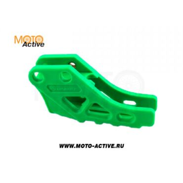 Успокоитель цепи (ловушка) для питбайка универсальная зеленая SM PARTS - миниатюра 1