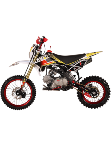 Питбайк KAYO EVOLUTION K125EM 17 14 KRZ 26 (механ. сцепл., эл. стартер)