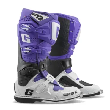 Мотоботы Gaerne SG 12 Purple Black White LE - миниатюра 4