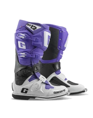 Мотоботы Gaerne SG 12 Purple Black White LE
