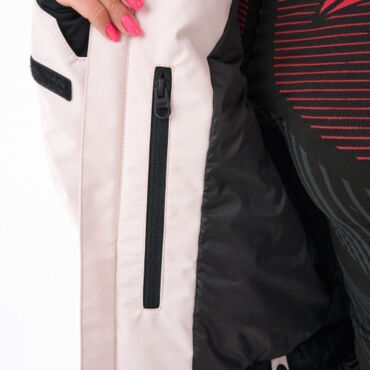 Dragonfly Куртка горнолыжная утепленная Gravity Woman 2025 Light Grey - миниатюра 16
