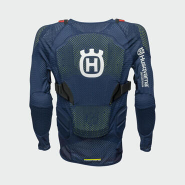 Защита на сетке Leatt 3DF Airfit Body Protector Husqvarna, blue yellow (XXL, Взрослая ) - миниатюра 2
