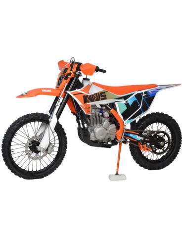 Мотоцикл кроссовый Kews K23 PRO 21 18 Оранжевый белый