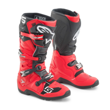 Мотоботы Alpinestars Gasgas TECH 7 EXC BOOTS, red black (40, Взрослая  Кросс эндуро) - миниатюра 2