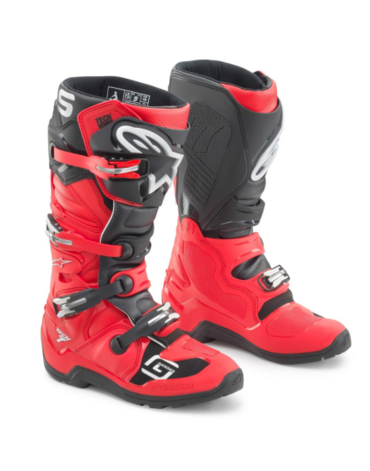 Мотоботы Alpinestars Gasgas TECH 7 EXC BOOTS, red black (40, Взрослая  Кросс эндуро)