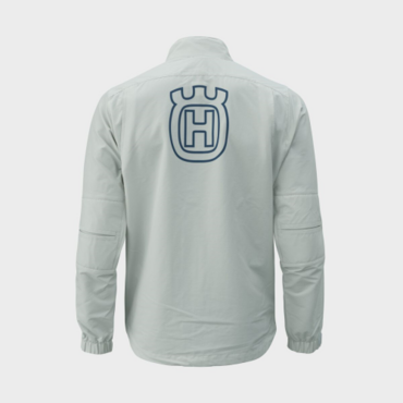 Куртка ветрозащитная Husqvarna RAILED JACKET, grey (M, Взрослая  Повседневная) - миниатюра 2