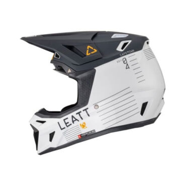 Leatt Кроссовый шлем 8.5 V23 Metallic Черно белый - миниатюра 5