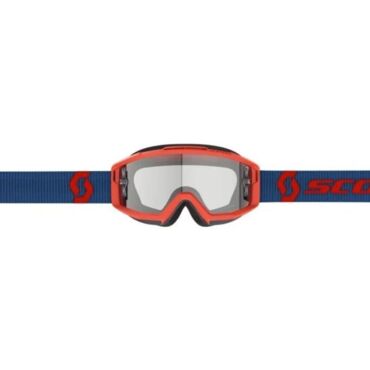 Scott Очки Split OTG dark blue neon red clear works - миниатюра 3